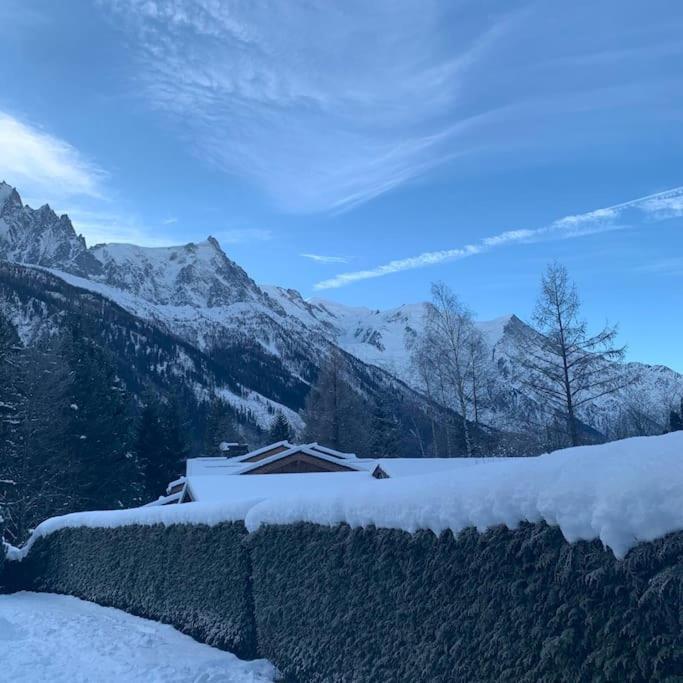 Apartament Belle Vue Des Praz Chamonix Zewnętrze zdjęcie