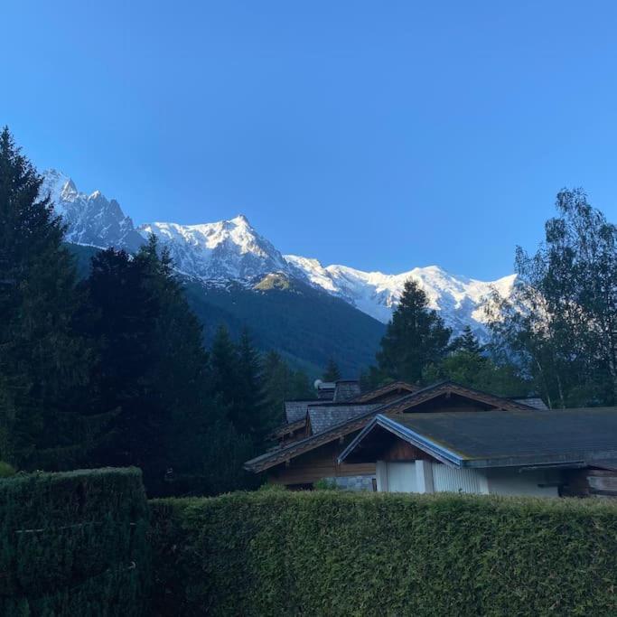 Apartament Belle Vue Des Praz Chamonix Zewnętrze zdjęcie